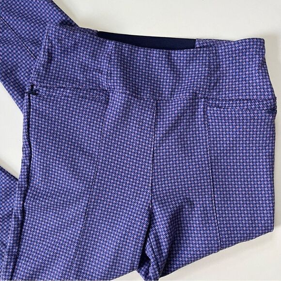 Betabrand Purple Houndstooth Pants Small Long - Picture 7 of 9